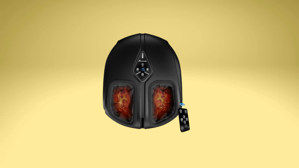 2. ALLYOUGER Shiatsu Foot Massager