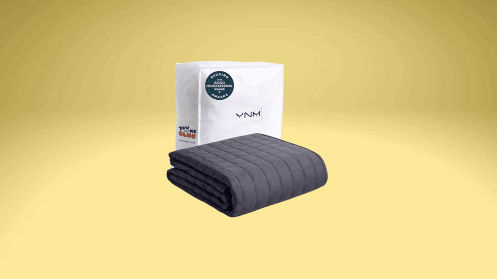 2. YnM 15lbs Weighted Blanket