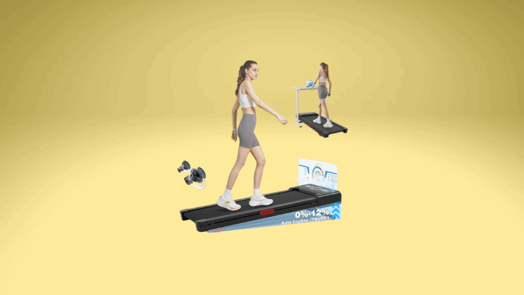 4. TRAILVIBER Treadmill
