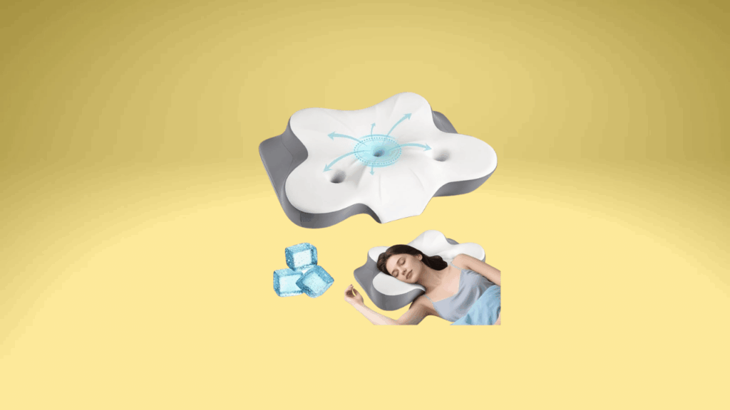 1. HOBEST Cervical Neck Pillow